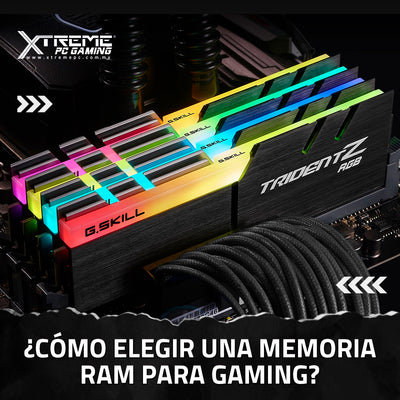 ¿CÓMO ELEGIR UNA MEMORIA RAM PARA GAMING?