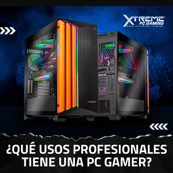 ¿QUÉ USOS PROFESIONALES TIENE UNA PC GAMER?